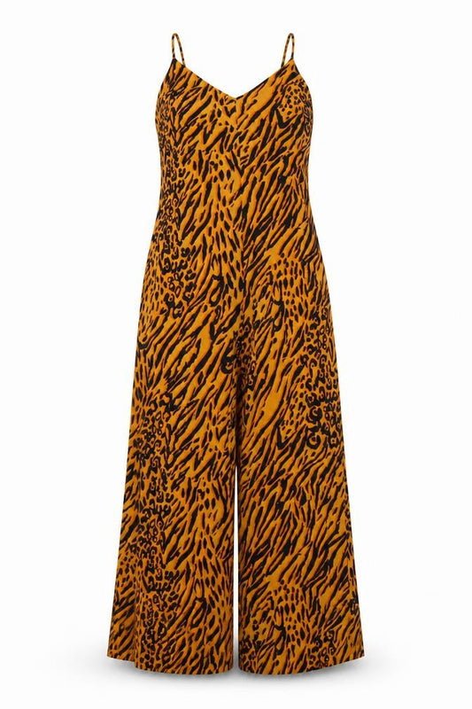 Womens UK Size 8 Miss Selfridge One-Piece Orange Jumpsuit