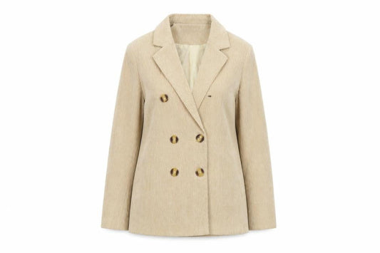 Womens UK Size 4 PRETTYLITTLETHING Beige Jacket