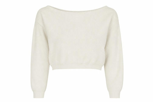 Womens UK Size 10 PRETTYLITTLETHING Ivory Pullover Jumper