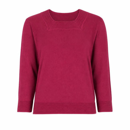 Womens UK Size 10 Autonomy Pink Pullover Jumper
