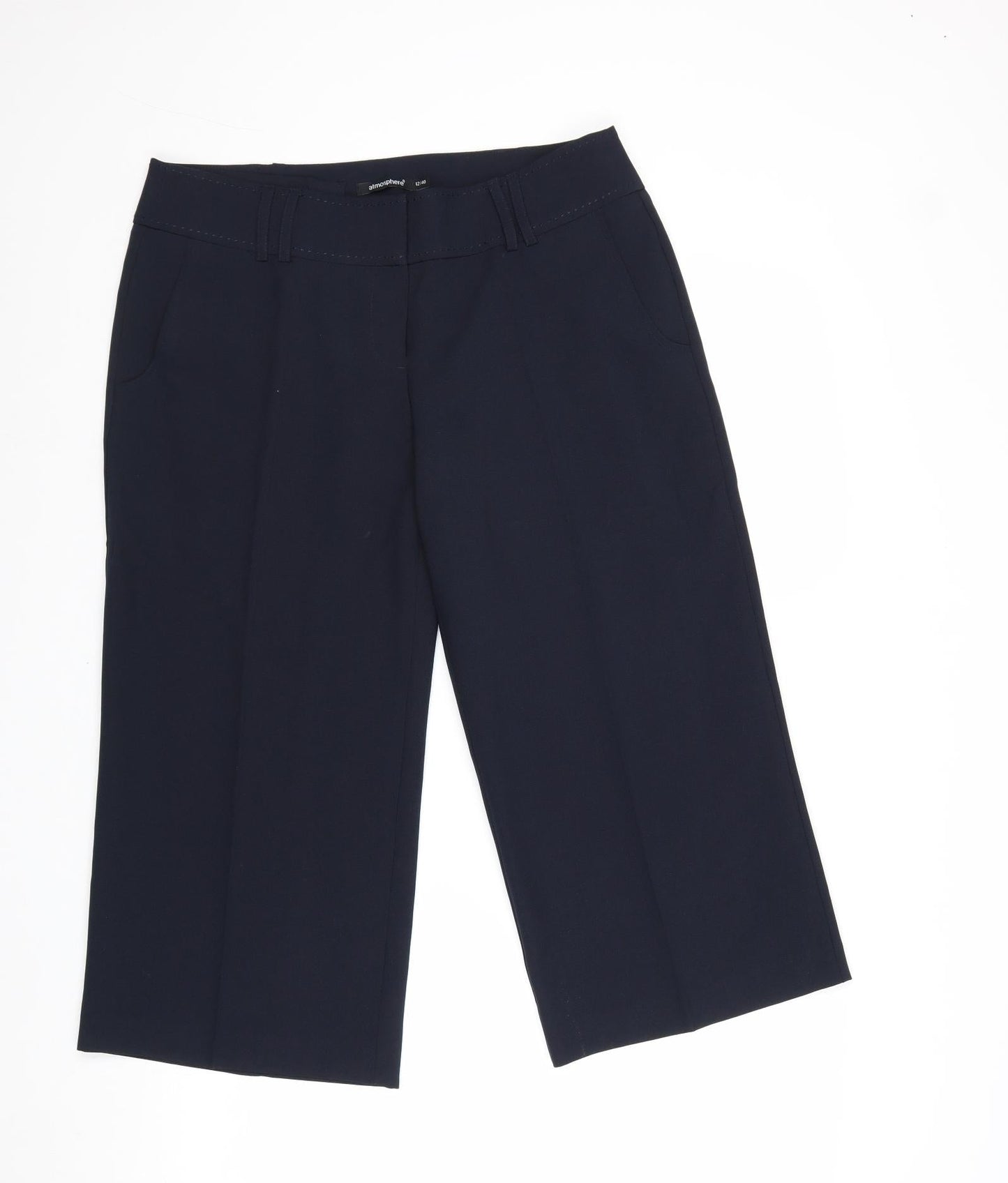 Womens UK Size 12 Atmosphere Regular Fit  Blue Trousers