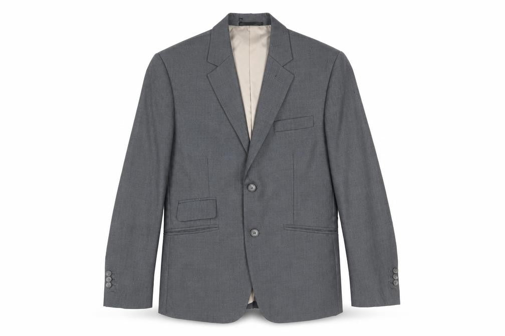 Mens UK Size 36 Preworn Regular Grey Suit Jacket