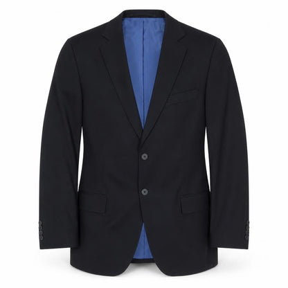 Marks and Spencer Mens Blue Polyester Jacket Suit Jacket Size 42 Regular