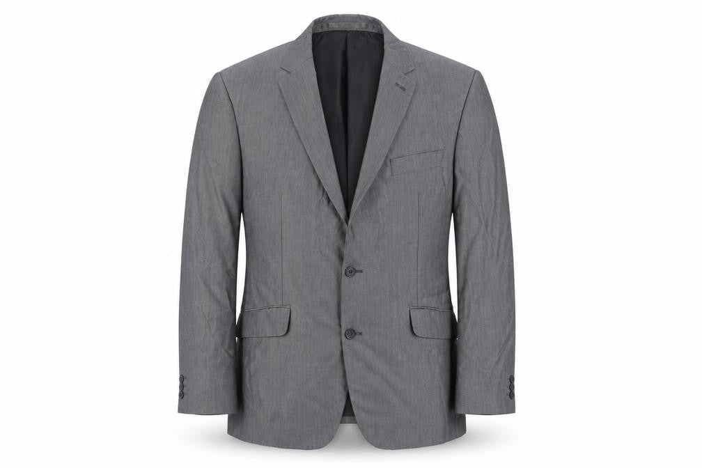 Mens UK Size 42 Preworn Regular Grey Suit Jacket