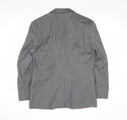 Mens UK Size 38 Marks and Spencer Regular Grey Suit Jacket
