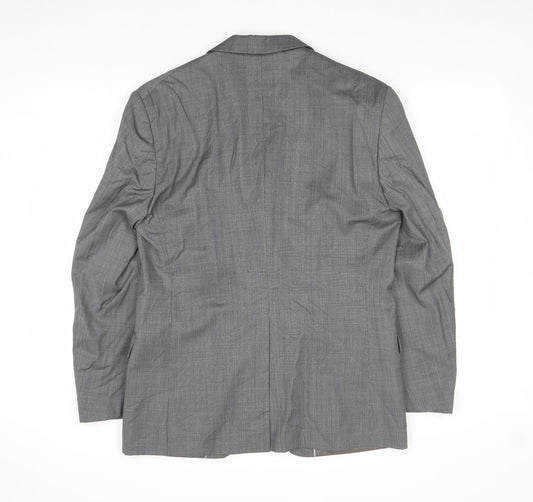 Mens UK Size 38 Marks and Spencer Regular Grey Suit Jacket