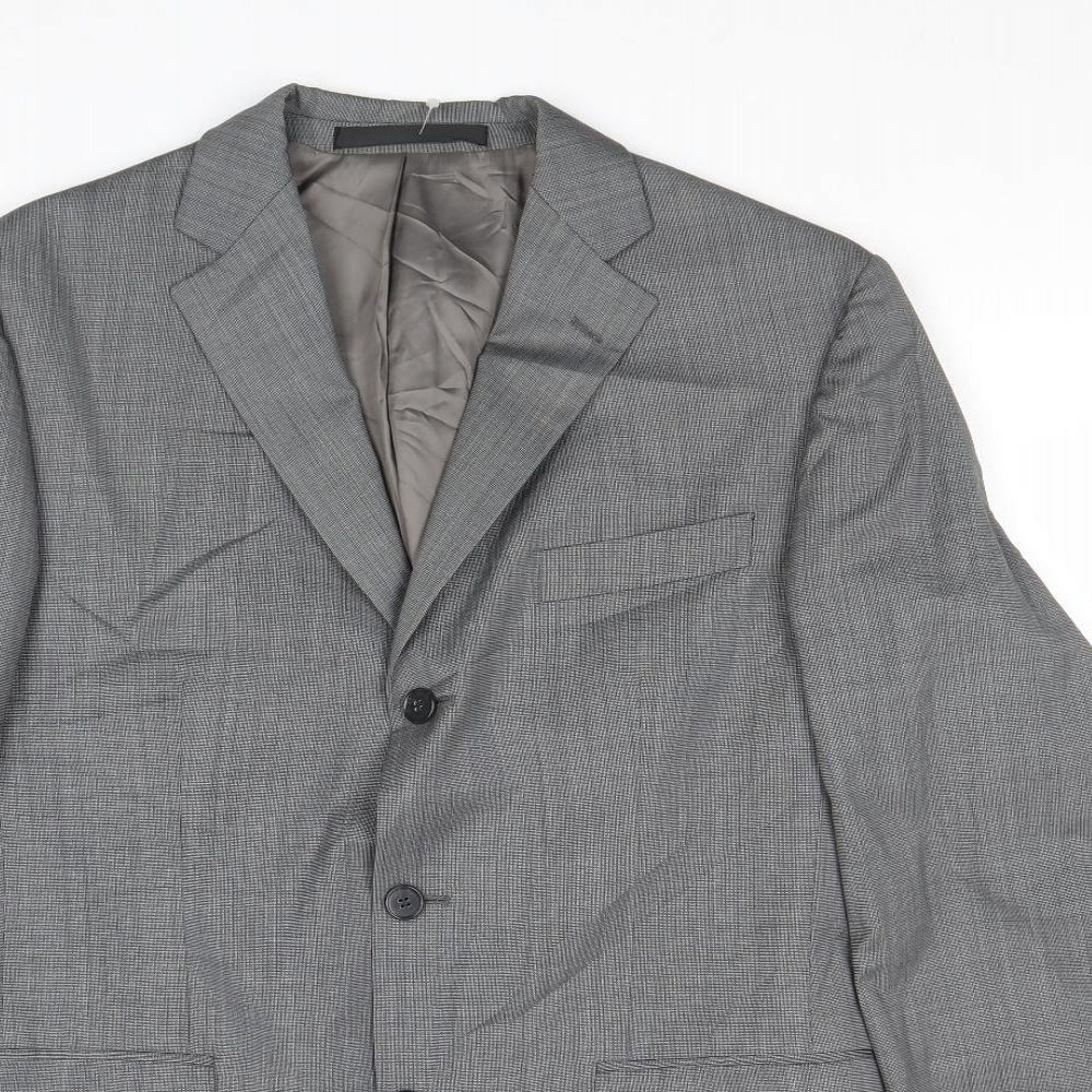 Mens UK Size 38 Marks and Spencer Regular Grey Suit Jacket