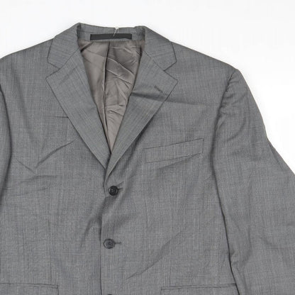 Mens UK Size 38 Marks and Spencer Regular Grey Suit Jacket