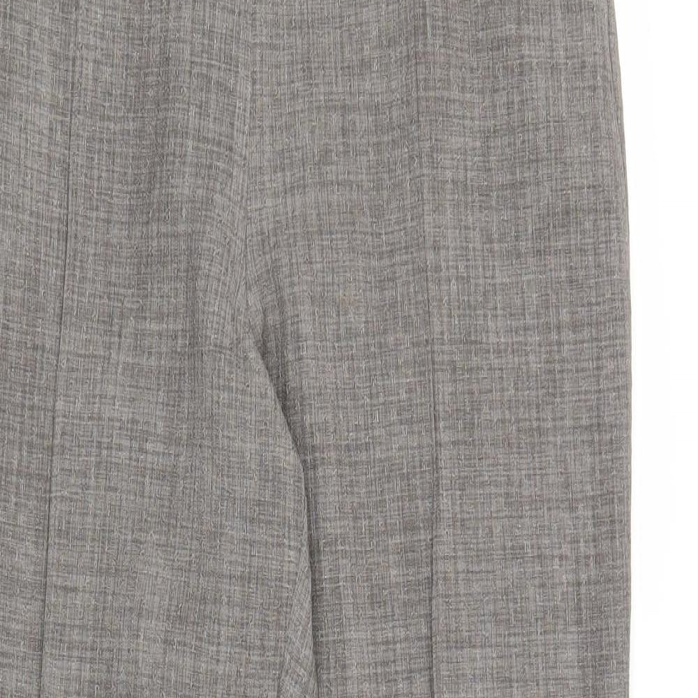 Womens UK Size 12 EWM Regular Fit  Grey Trousers
