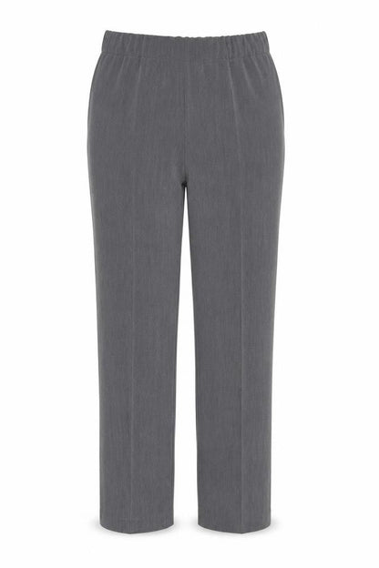 Womens UK Size 14 Vida Vi Regular Fit  Grey Trousers
