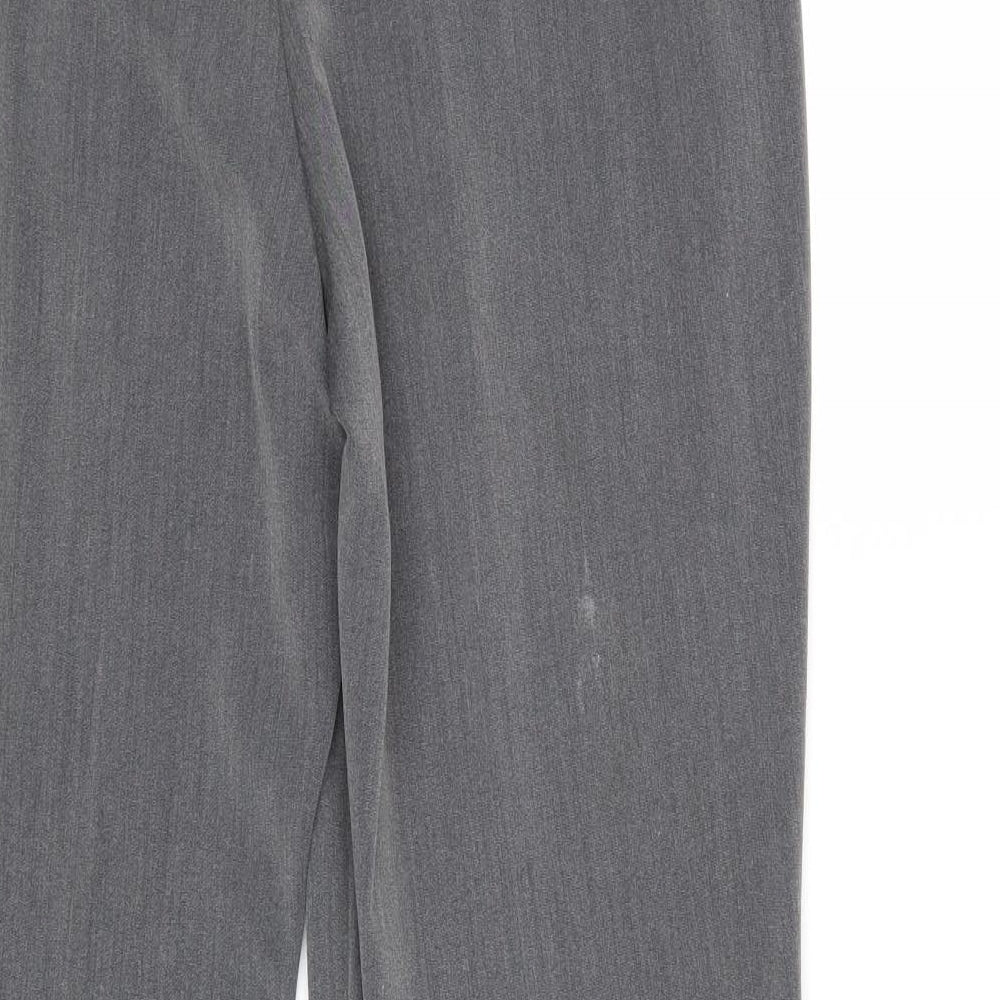 Womens UK Size 14 Vida Vi Regular Fit  Grey Trousers