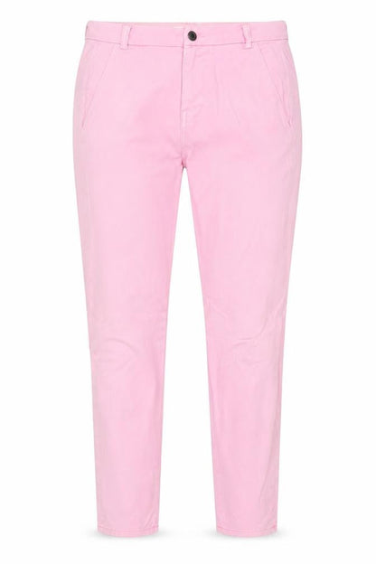 Ivy Womens Pink Cotton Trousers Size 28 in Regular Zip