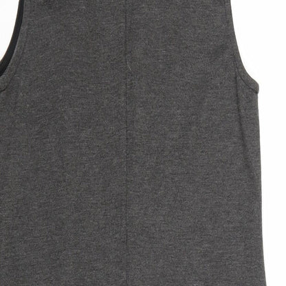 Womens UK Size 8 New Look Grey Gilet