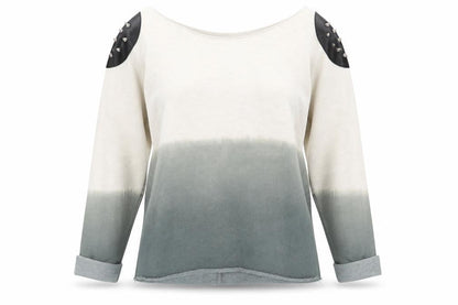 Topshop Womens Multicoloured Cotton Pullover Sweatshirt Size 6 Pullover