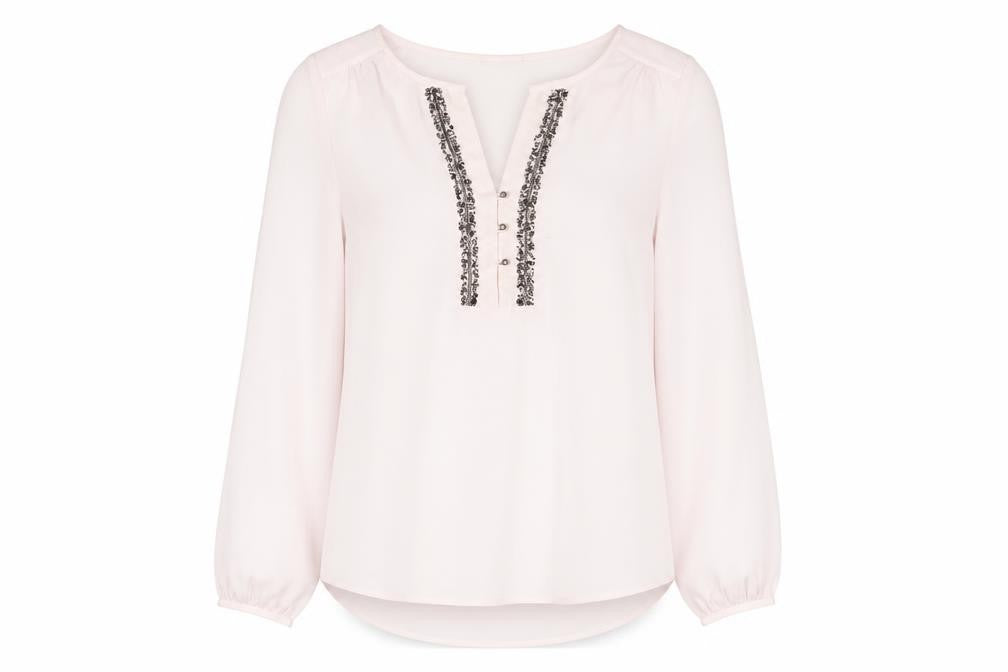 Womens UK Size S Vera Moda Pink Basic Blouse