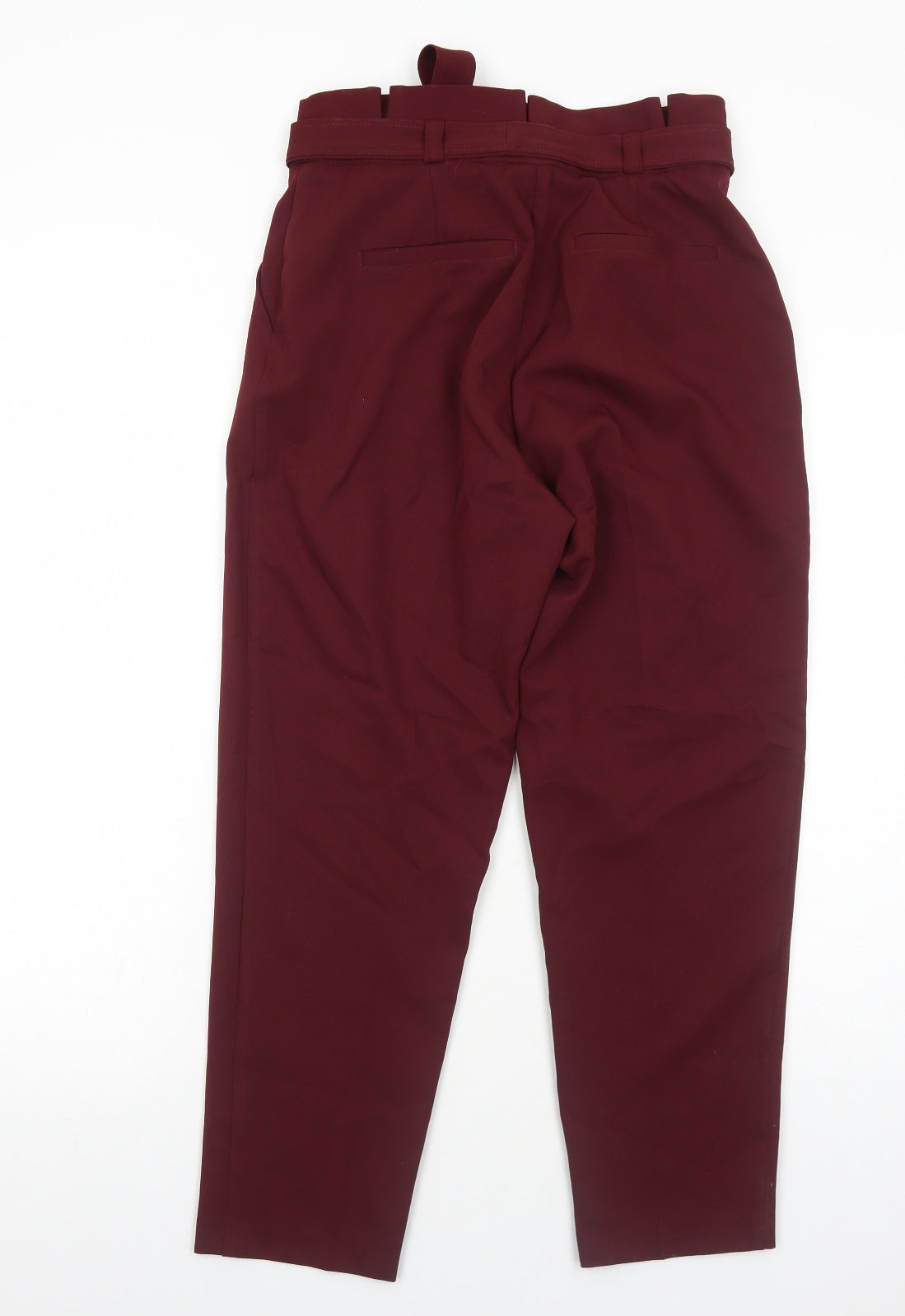 Womens UK Size 8 New Look Regular Fit  Red Trousers