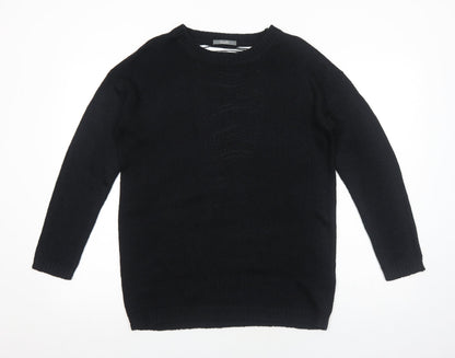 Womens UK Size 14 South Black Pullover Jumper