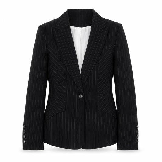 Womens UK Size 12 Marks and Spencer Regular Black Suit Jacket