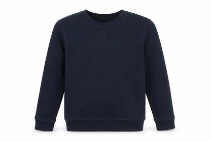 Marks & Spencer Boys Blue Cotton Pullover Sweatshirt Size 9-10 Years Pullover