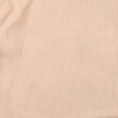 Primark Womens Pink Round Neck Acrylic Pullover Jumper Size S