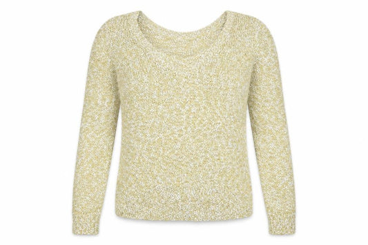 Womens UK Size S VILA Yellow Pullover Jumper
