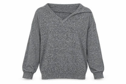Womens UK Size 8 Marks and Spencer Grey Pullover Jumper