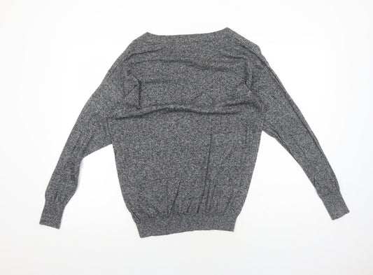 Womens UK Size 8 Marks and Spencer Grey Pullover Jumper