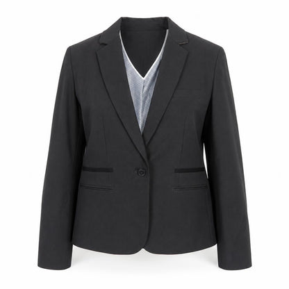 Womens UK Size 10 NEXT Regular Grey Suit Jacket