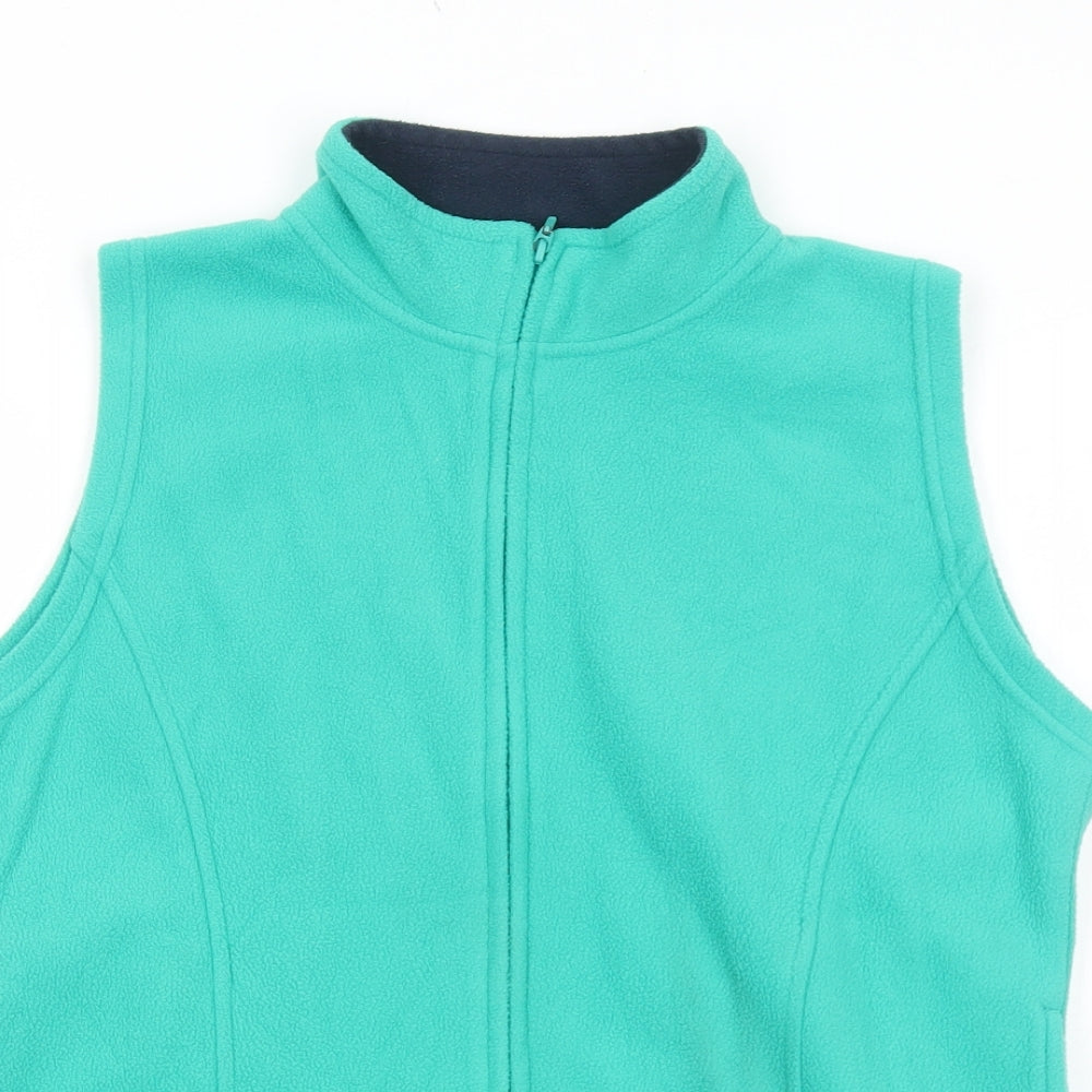 Womens UK Size M EWM Green Gilet