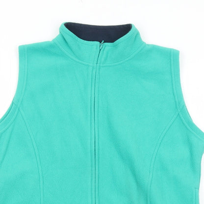 Womens UK Size M EWM Green Gilet
