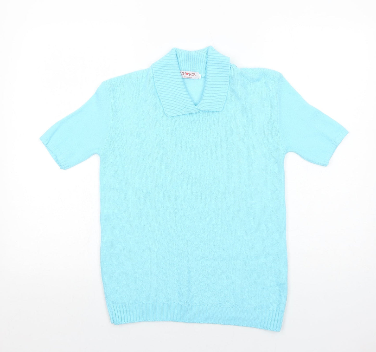Womens UK Size S Choice Collection Blue Pullover Jumper