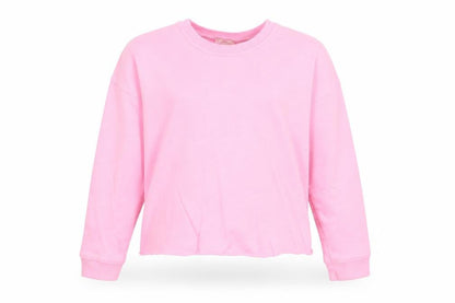 Miss Selfridge Womens Pink Cotton Pullover Sweatshirt Size 4 Pullover