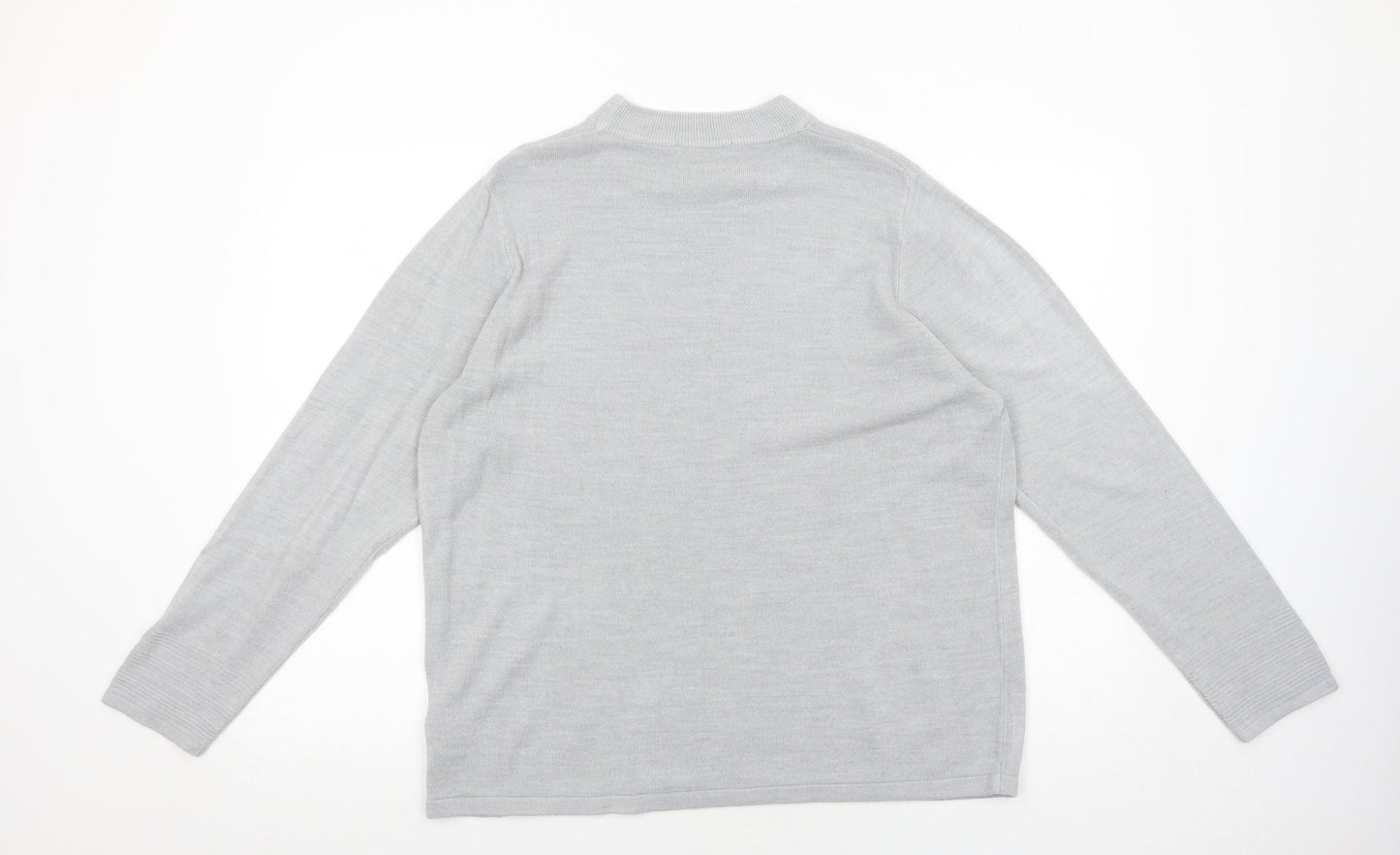 Womens UK Size 18 Marks and Spencer Grey Pullover Jumper