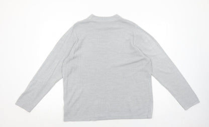 Womens UK Size 18 Marks and Spencer Grey Pullover Jumper