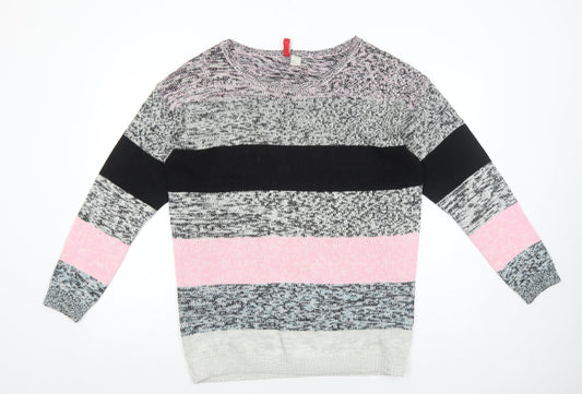 Womens UK Size M H&M Grey Pullover Jumper