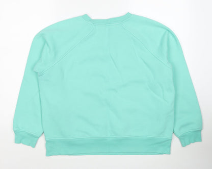 Womens UK Size 14 Marks and Spencer Blue Pullover Sweatshirt