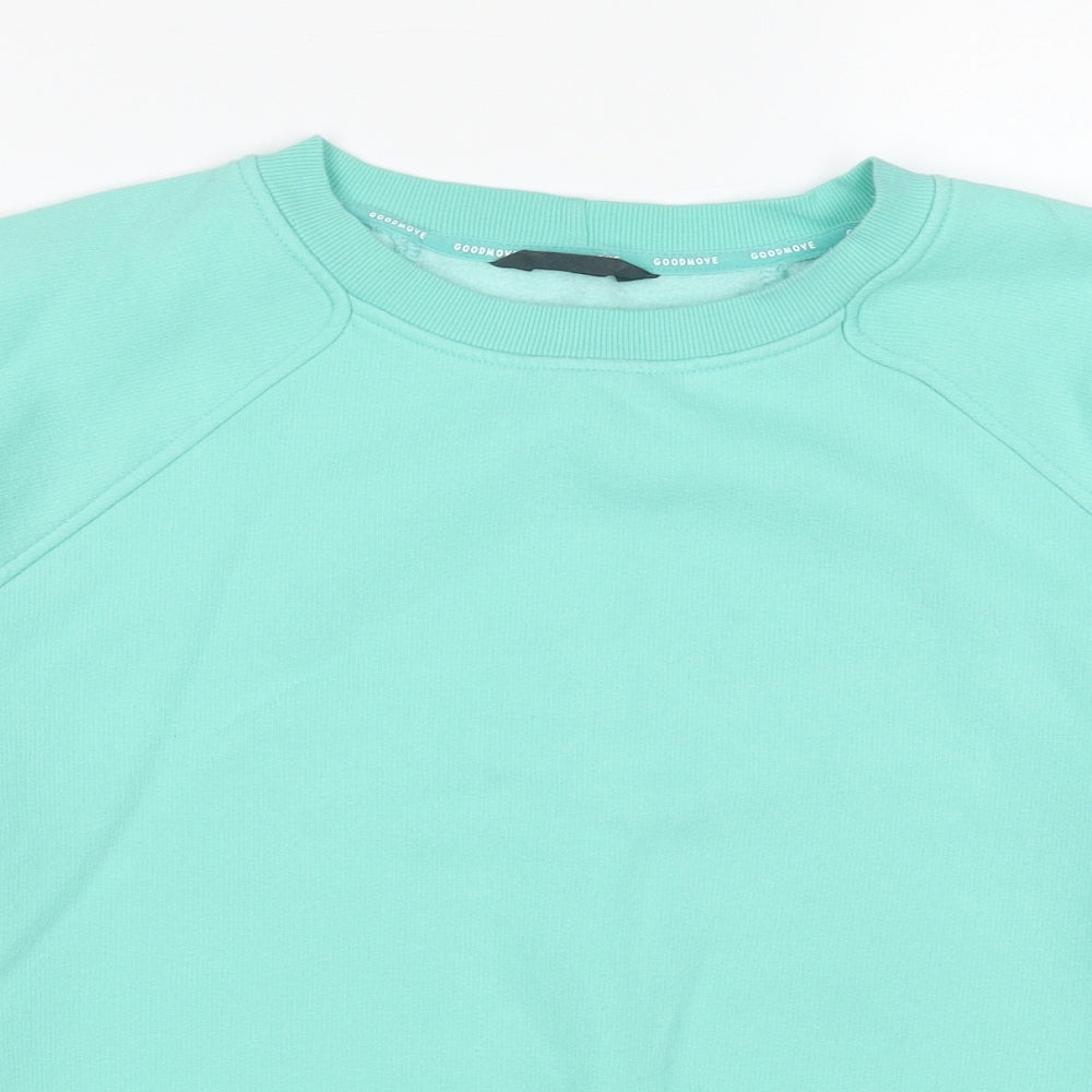 Womens UK Size 14 Marks and Spencer Blue Pullover Sweatshirt