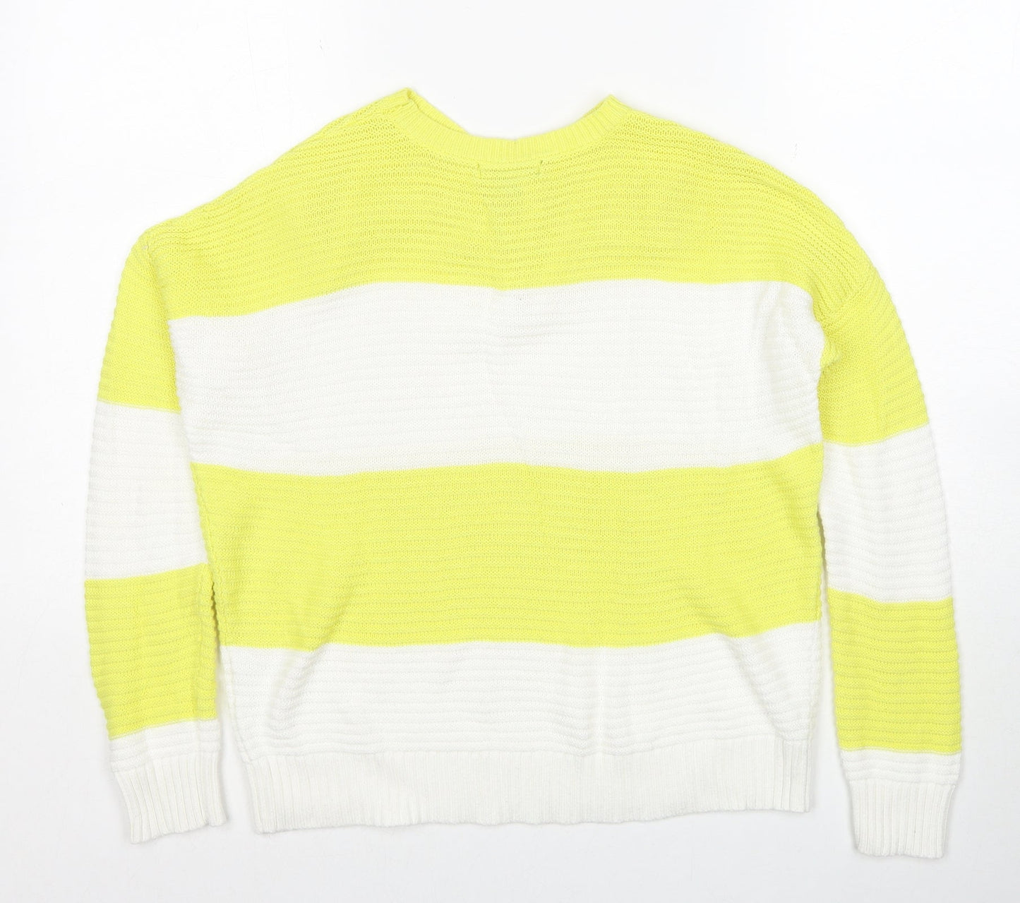 Womens UK Size M Yessica Yellow Pullover Jumper