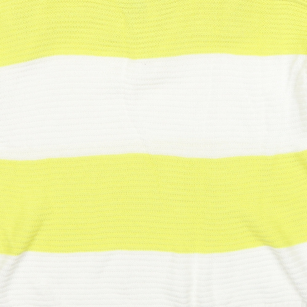 Womens UK Size M Yessica Yellow Pullover Jumper