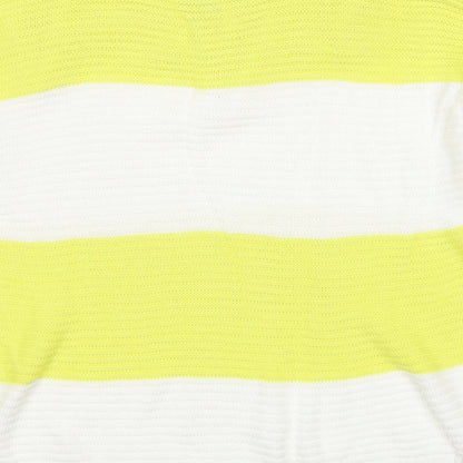 Womens UK Size M Yessica Yellow Pullover Jumper