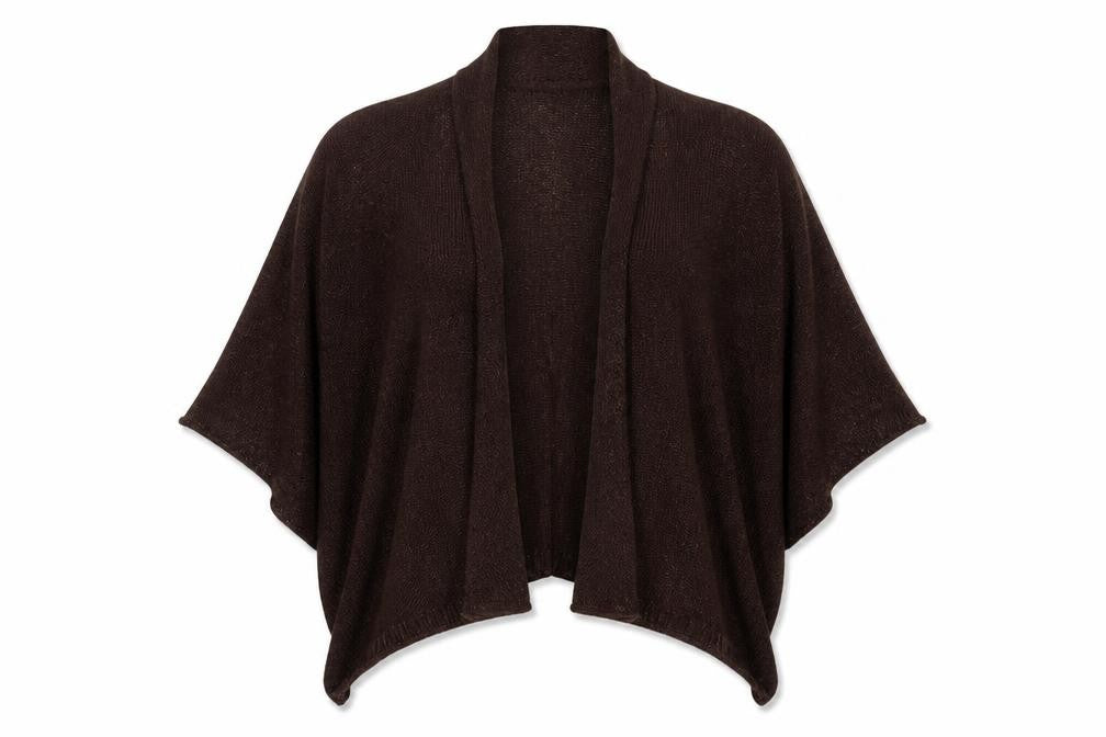 Womens UK Size One Size Marks and Spencer Brown Cardigan Jumper