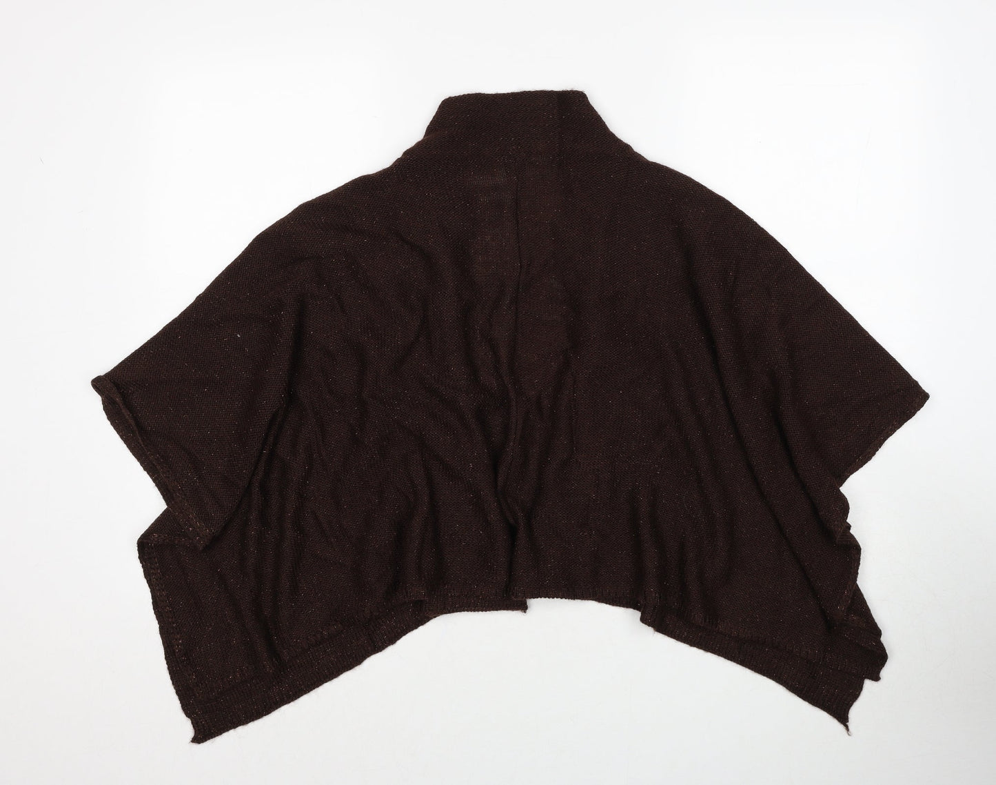 Womens UK Size One Size Marks and Spencer Brown Cardigan Jumper