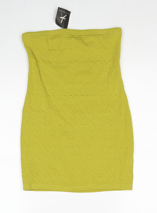 Womens UK Size 14 Atmosphere Green Basic Blouse