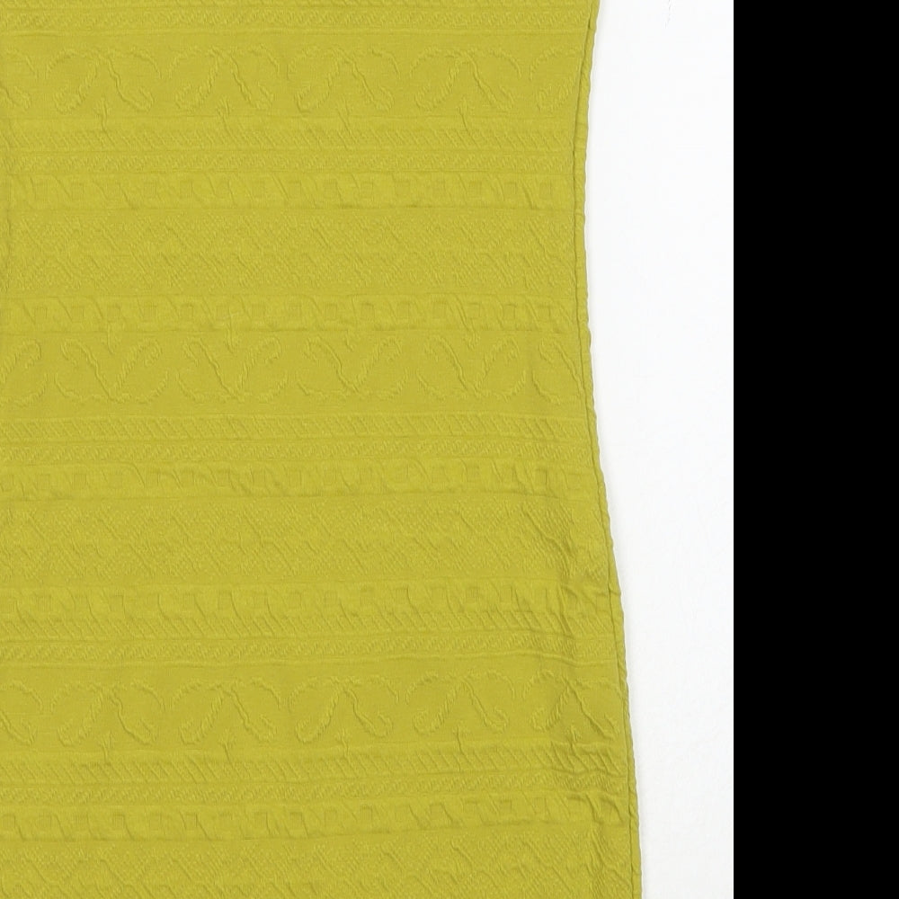 Womens UK Size 14 Atmosphere Green Basic Blouse