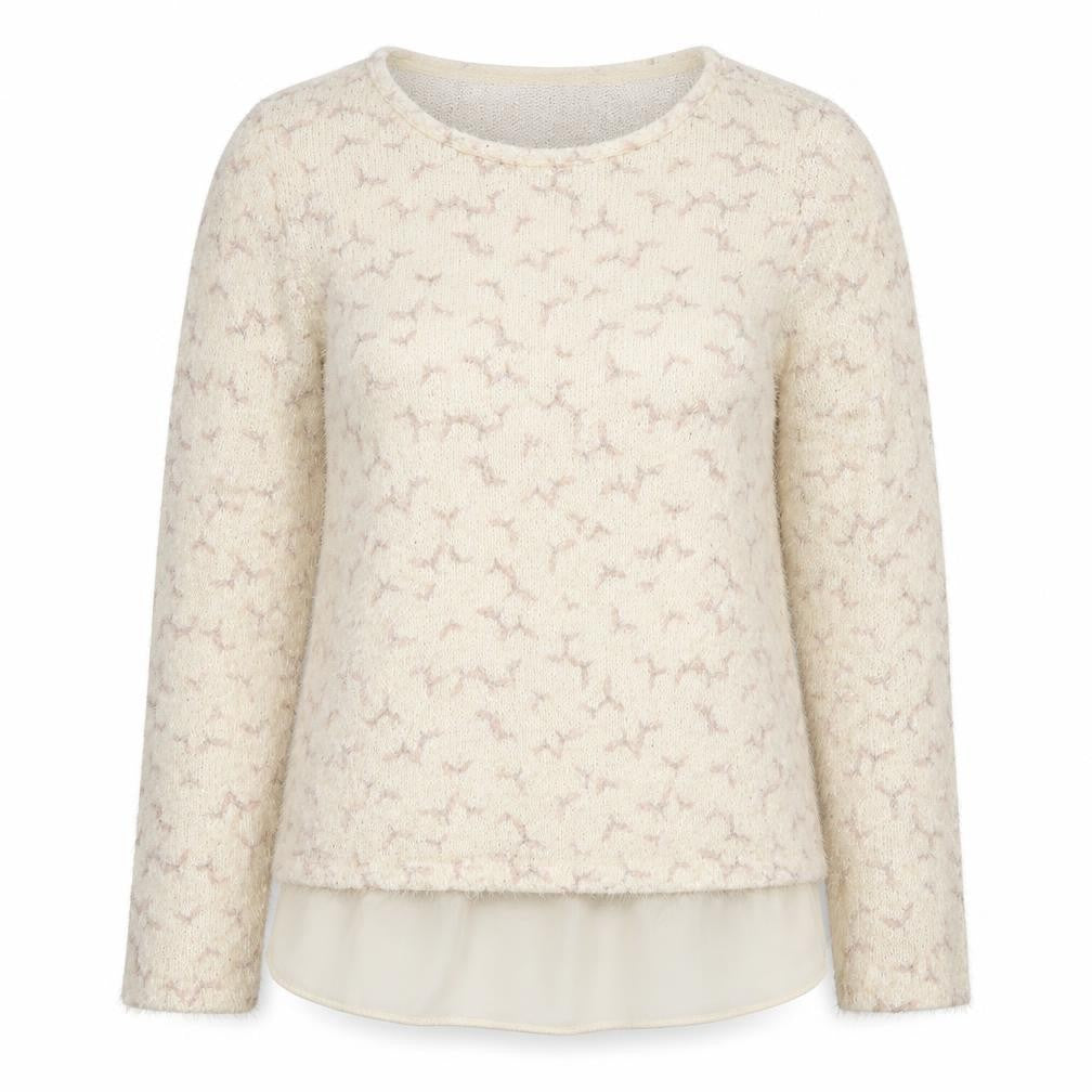 Womens UK Size 10 George Beige Pullover Jumper