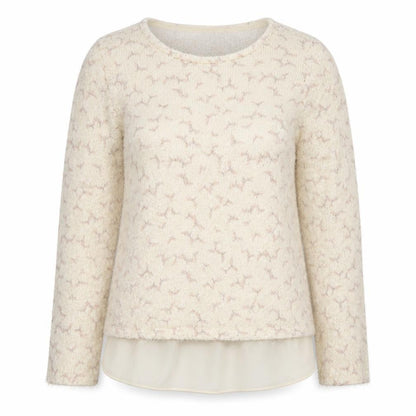 Womens UK Size 10 George Beige Pullover Jumper