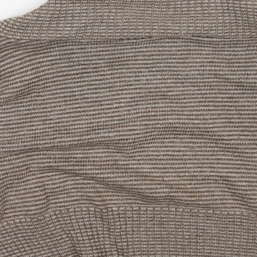 Womens UK Size M New Look Brown Cardigan Jumper
