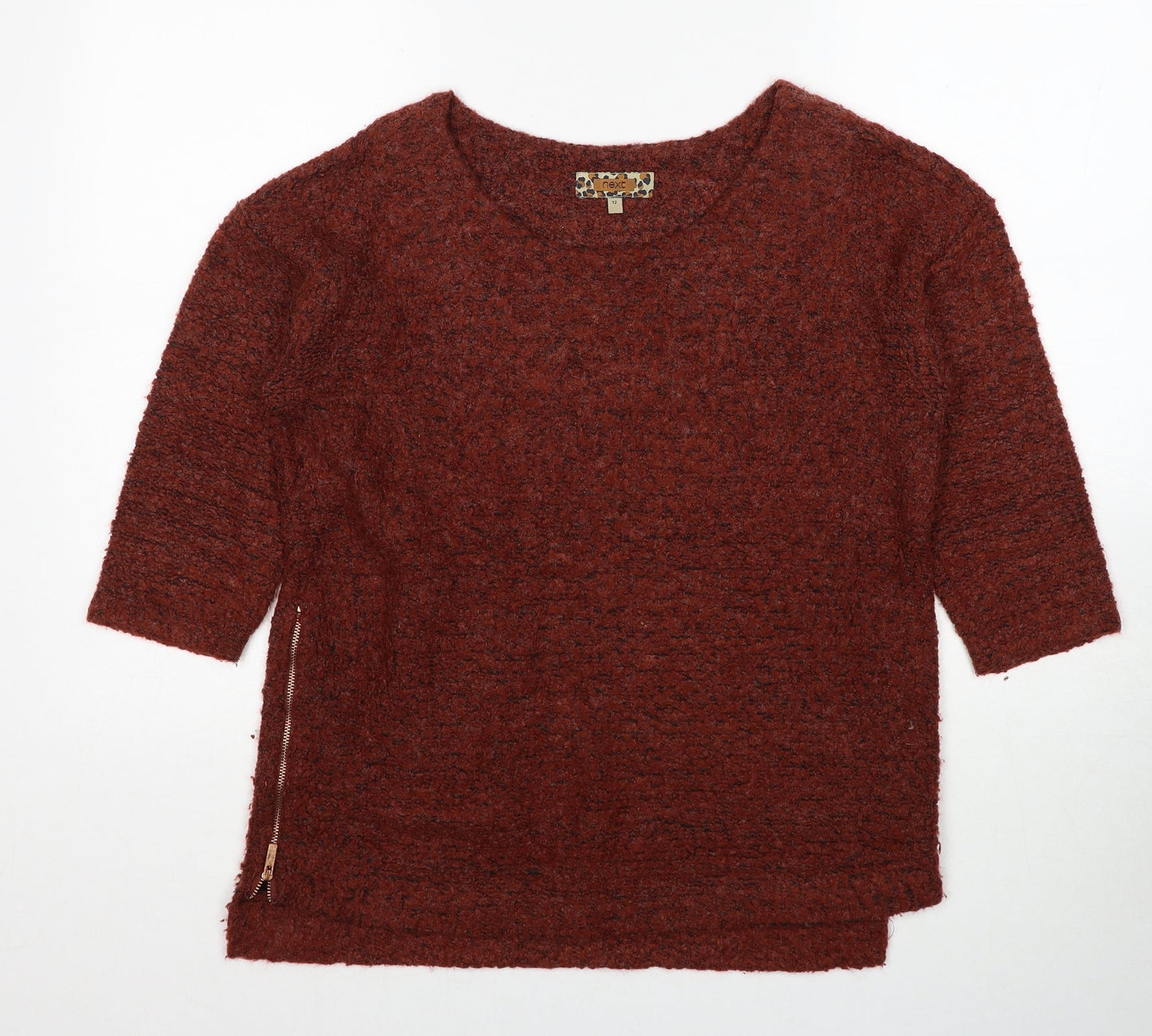 Womens UK Size 12 NEXT Red Pullover Jumper