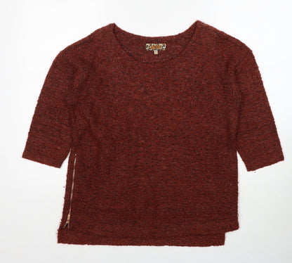 Womens UK Size 12 NEXT Red Pullover Jumper