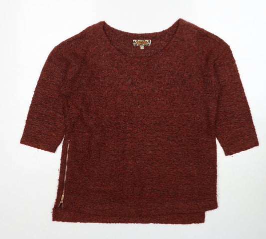 Womens UK Size 12 NEXT Red Pullover Jumper